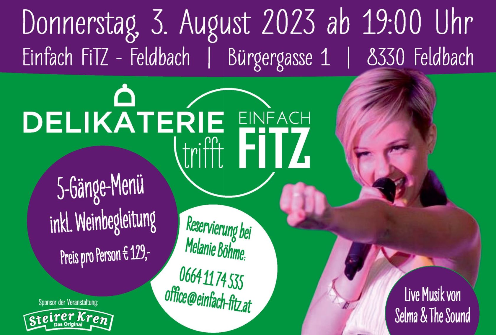 Geburtstagsfest bei Einfach FiTZ mit 5 Gang Menü 🎉