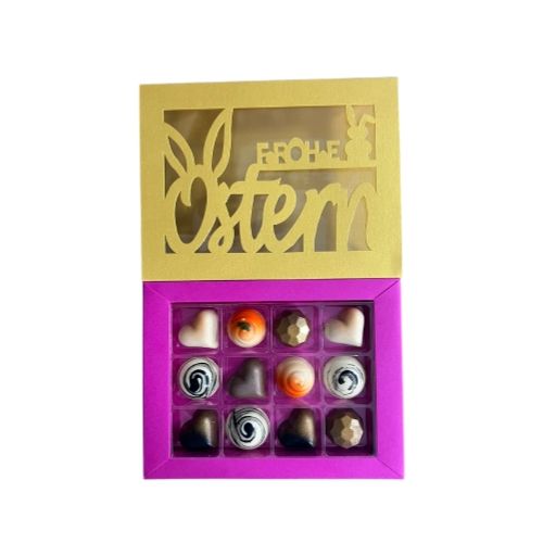 12er Pralinenbox "Ostern"
