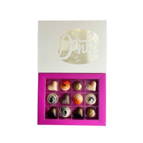 12er Pralinenbox "Danke"