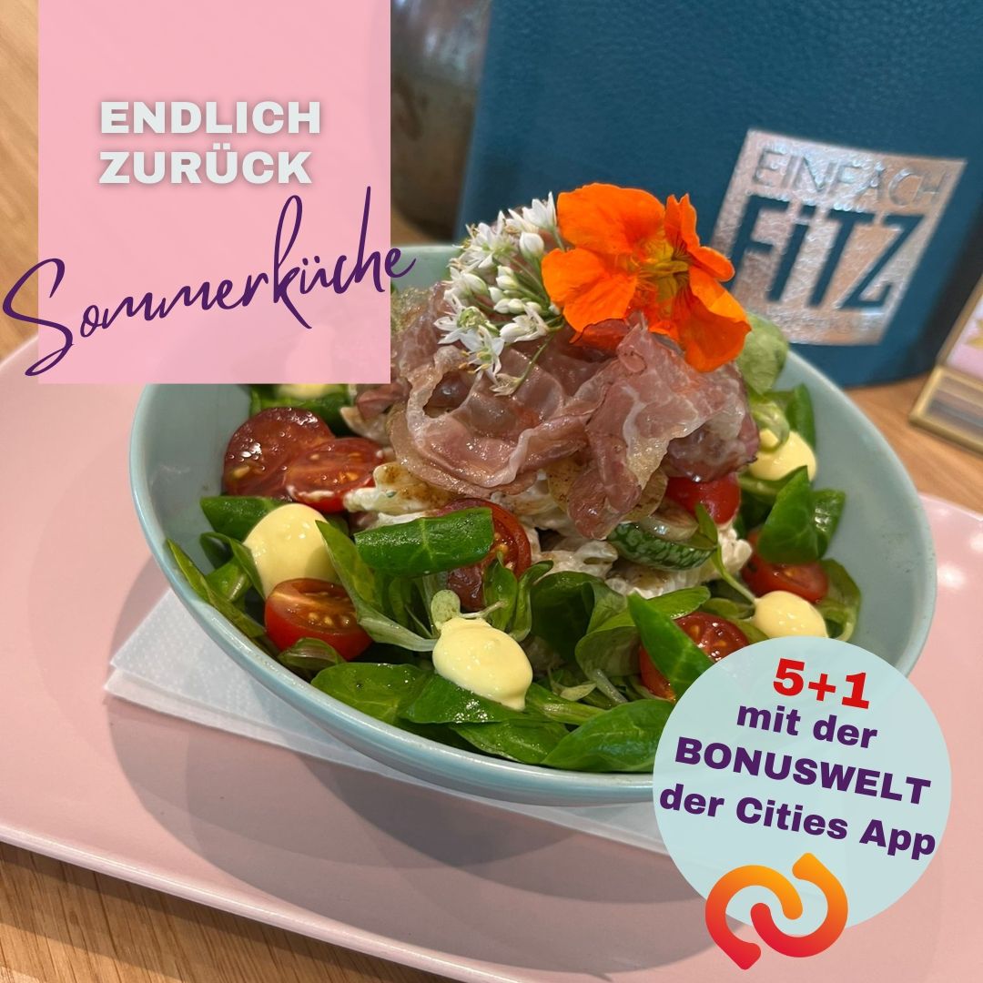 WELCOME BACK! - Die Sommerküche von Einfach FiTZ ist zurück!