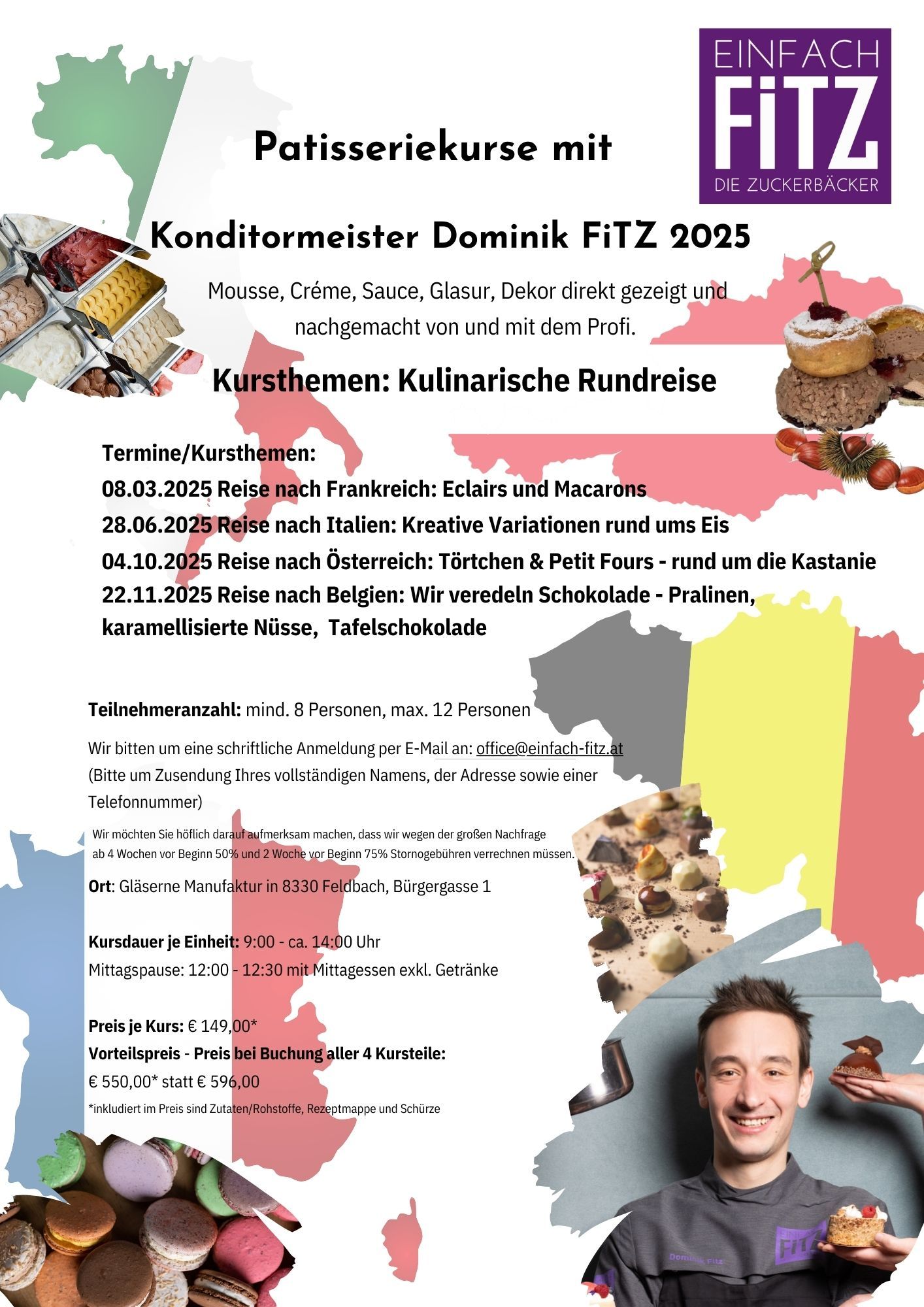 Patisseriekurse 2025