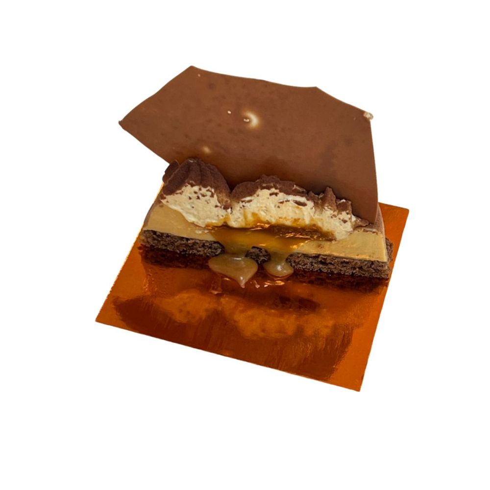 Querschnitt Karamellkuss