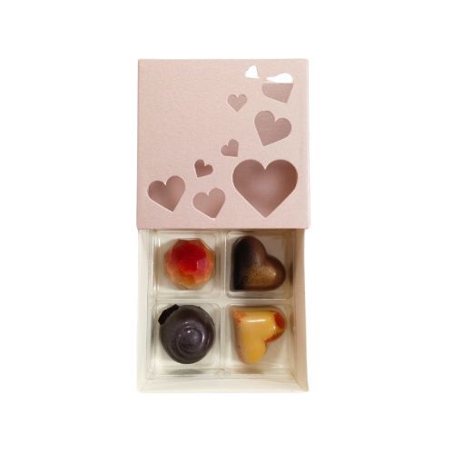 4er Pralinenbox Premium "Siebter Himmel"