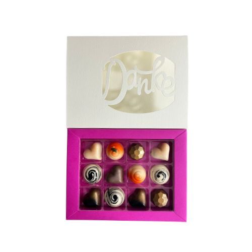 12 Pralinenbox Premium "Danke"