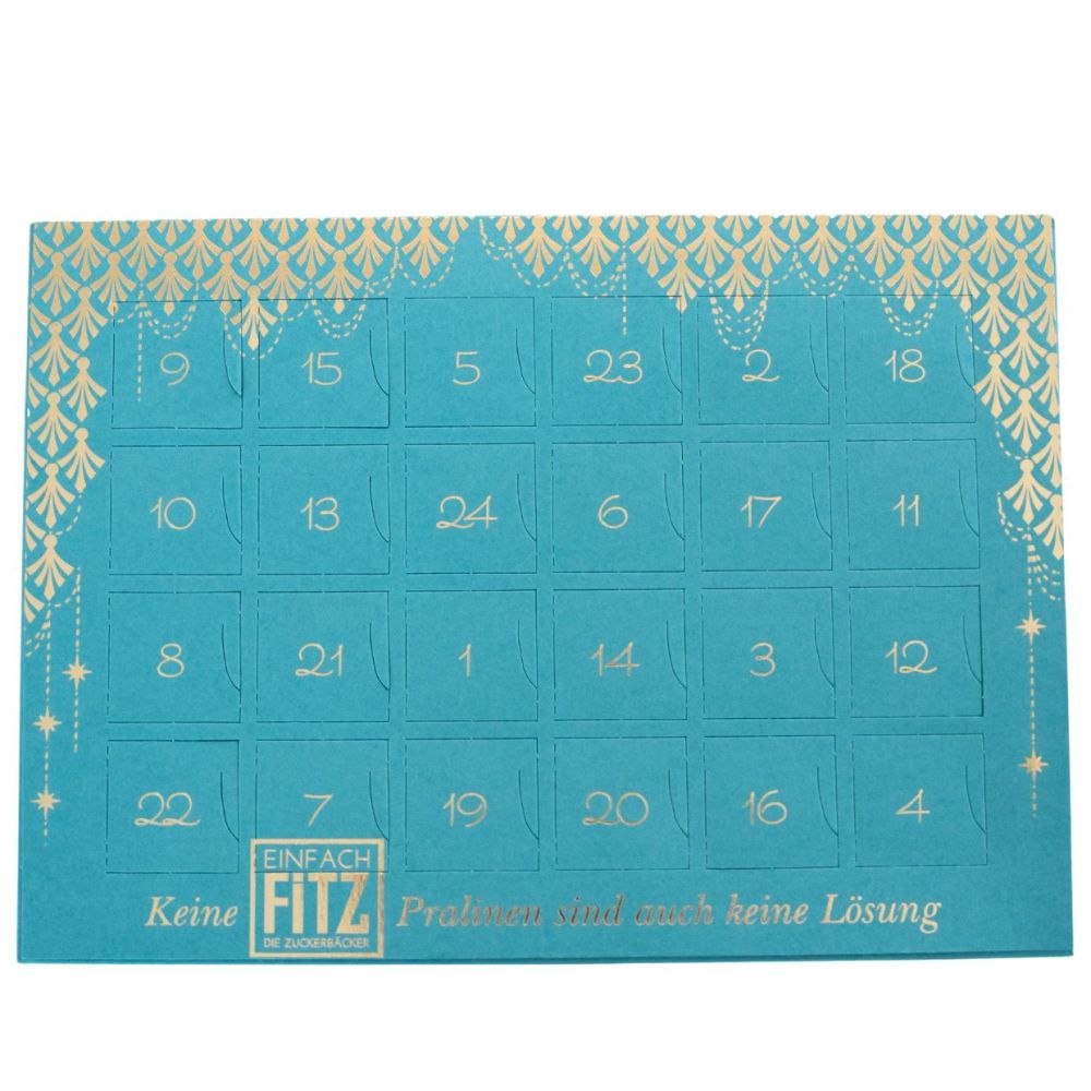  Adventkalender Farbe Caribean blue (Sorten gemischt)