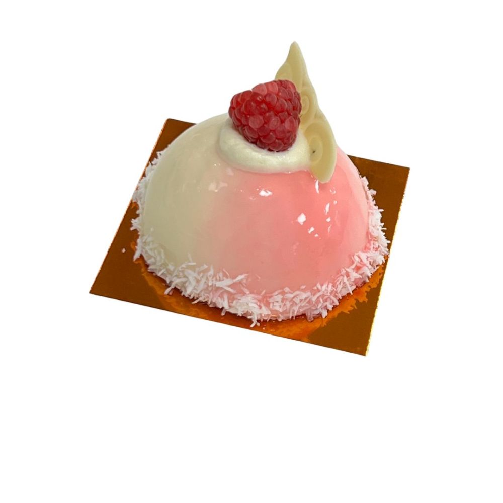 Kokos - Himbeer - Panna Cotta