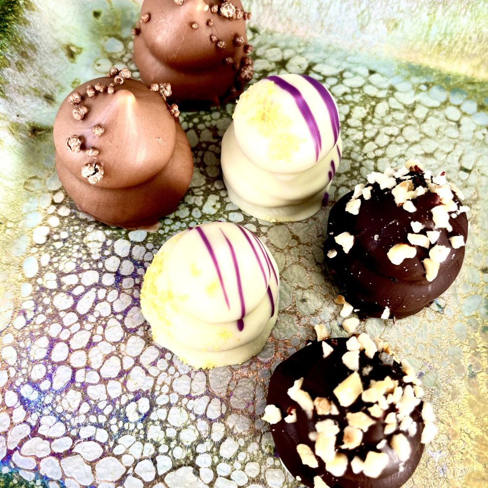 Weihnachtliche Schaumküsse