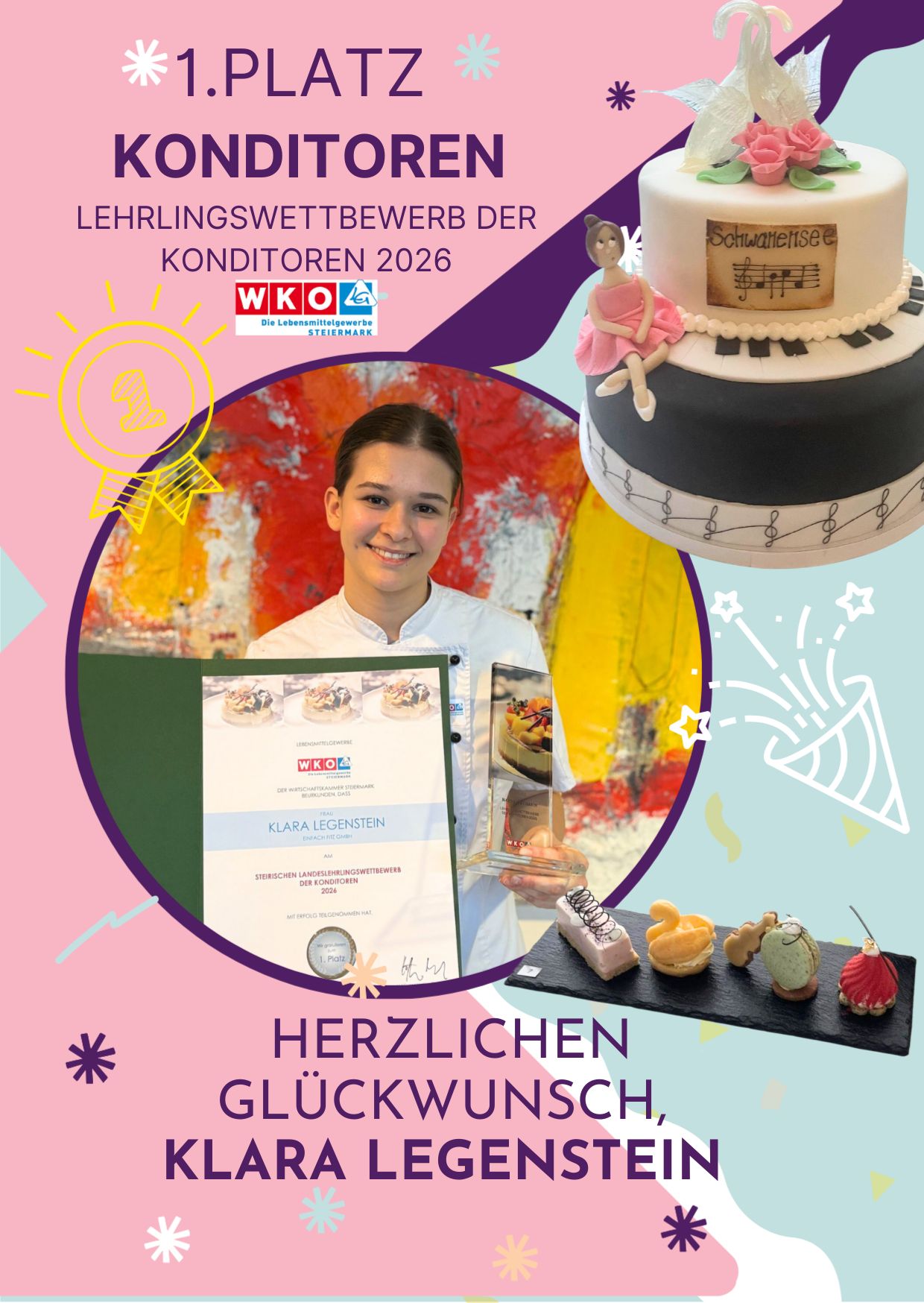 Gold für Klara Legenstein