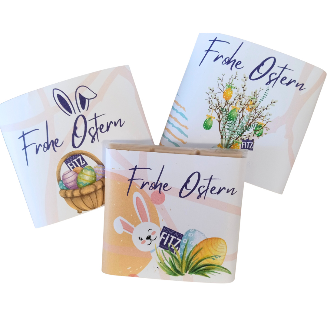 Osterbanderole für FiTZ Schokotafeln