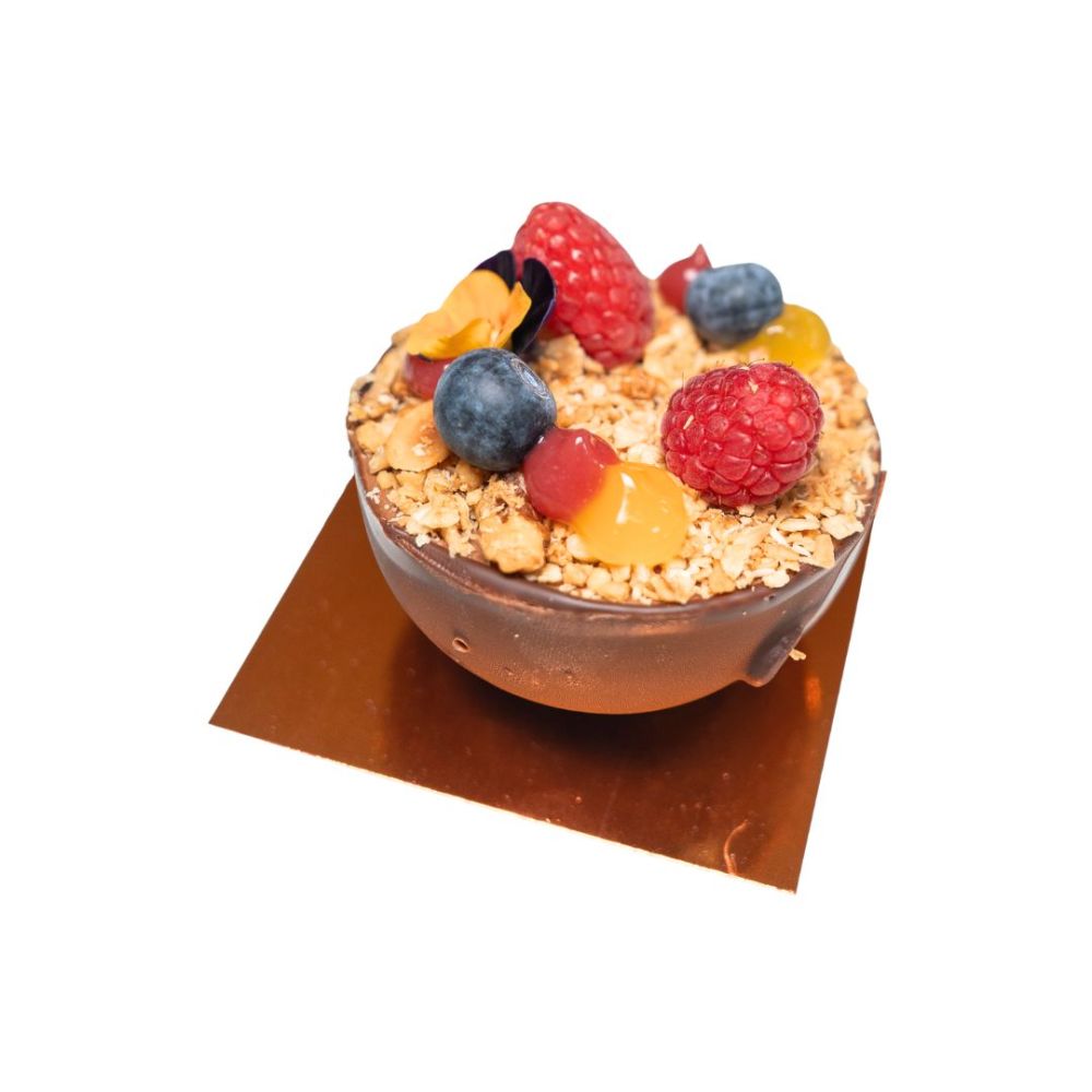 Schoko - Himbeer - Bowl