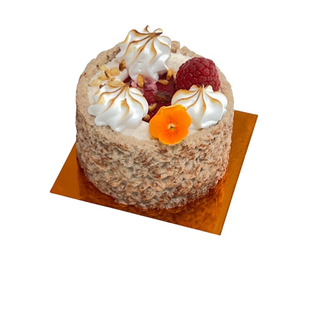 Himbeere/Buchweizen - Roulade