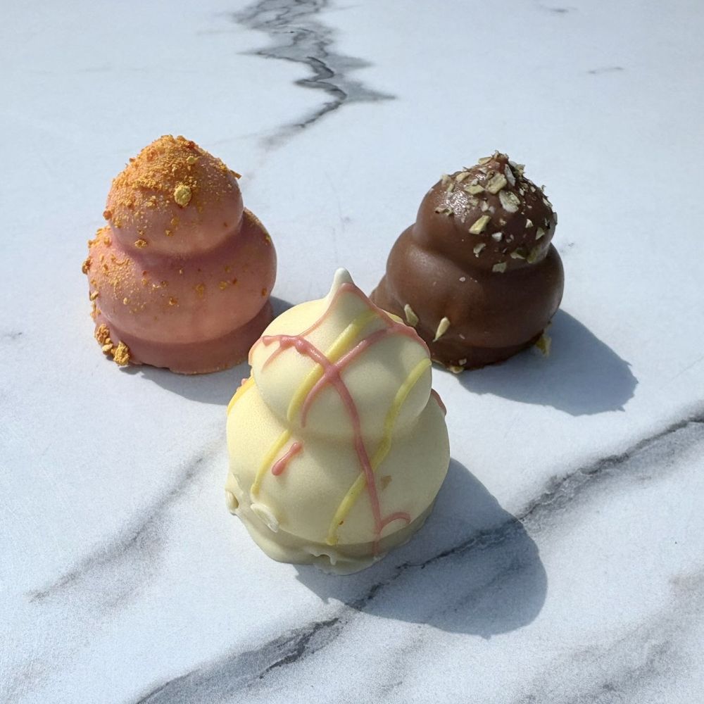 Frühlingshafte Schaumküsse