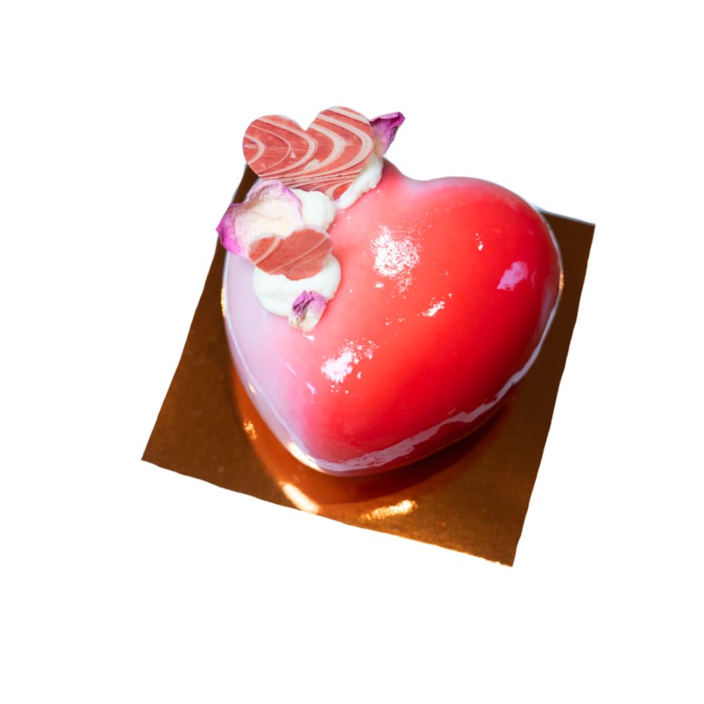 Himbeer - Passionsfruchtherz