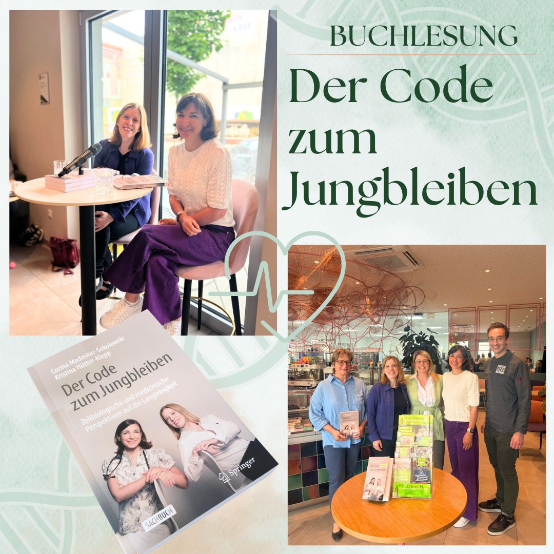Buchlesung "Der Code zum Jungbleiben"