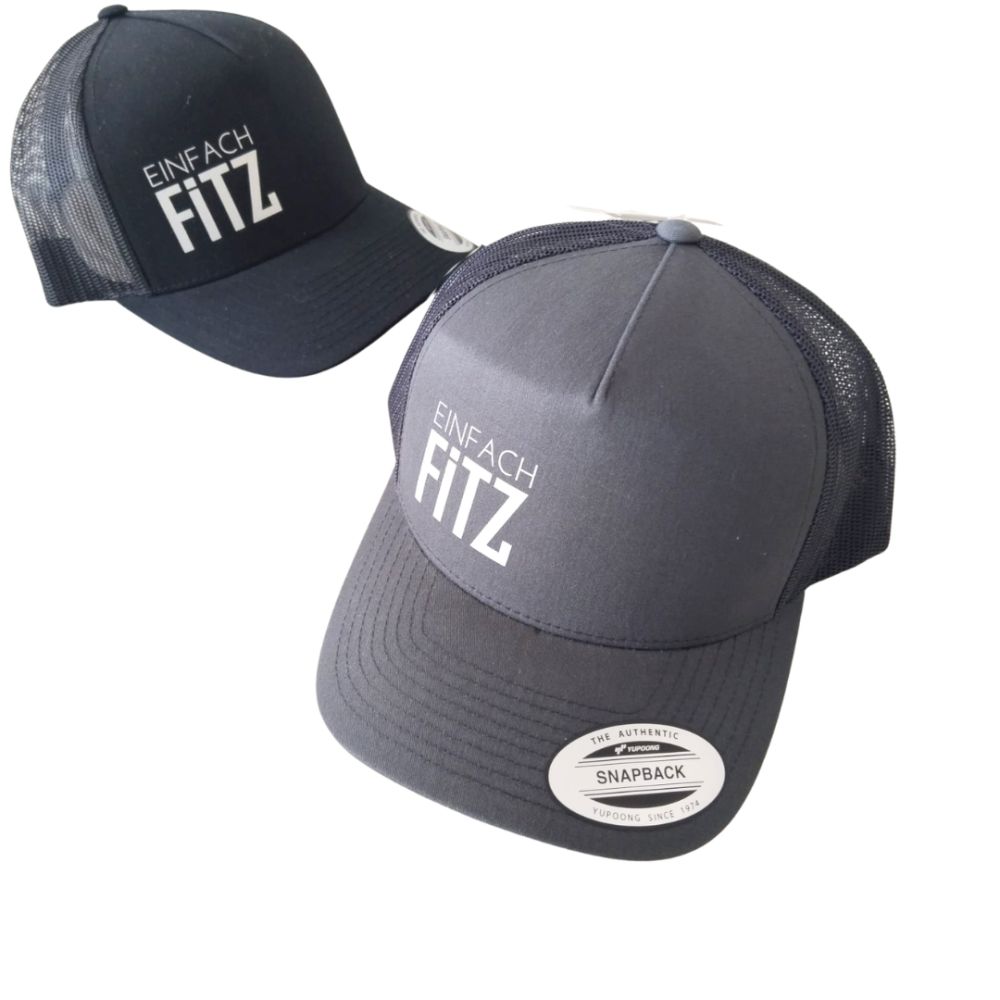 Einfach FiTZ Cap grau