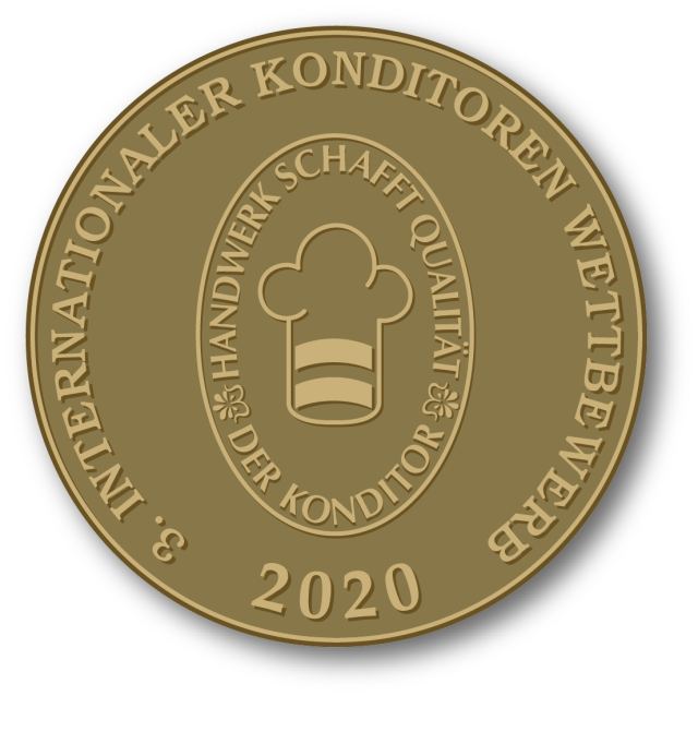 Bronze beim 3. Internationalen Konditoren Wettbewerb 2020