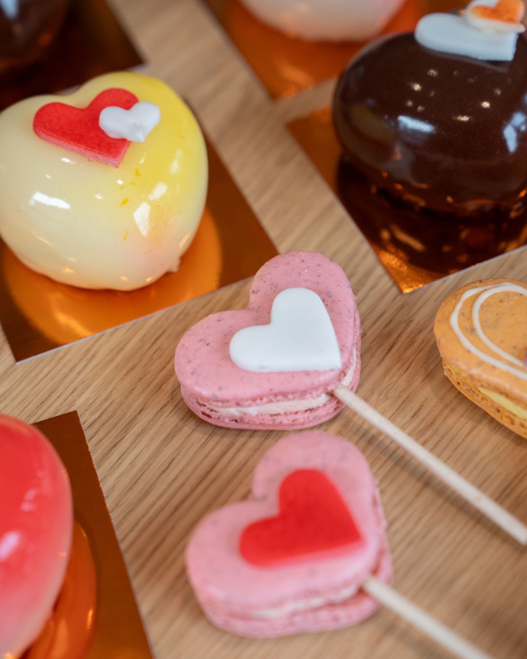 Valentinstag Macaron