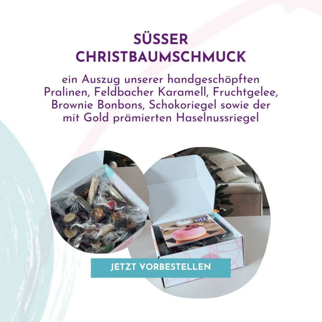 Süßer Christbaumschmuck