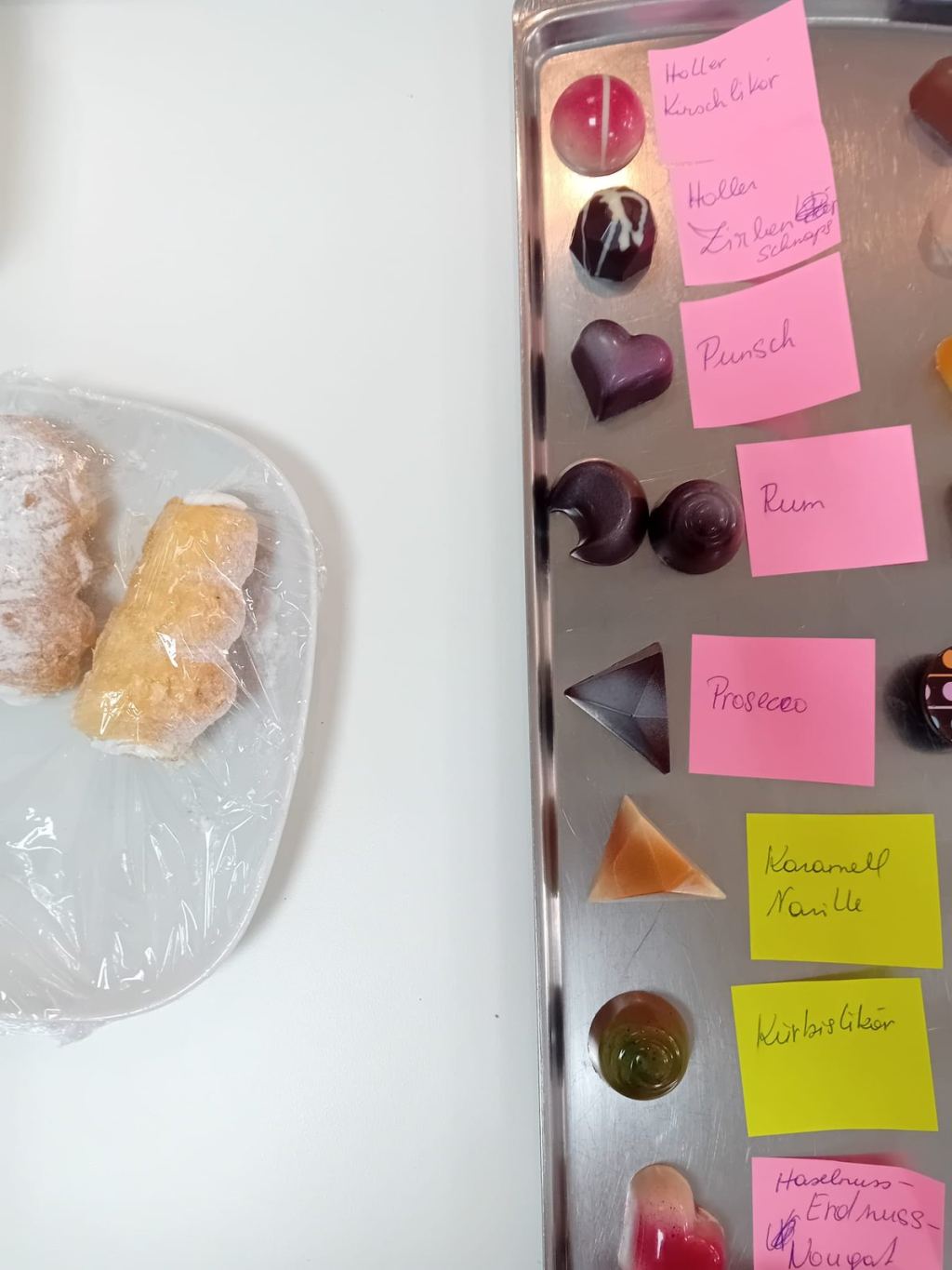 Auswahl an handgemachten Einfach FiTZ Pralinen