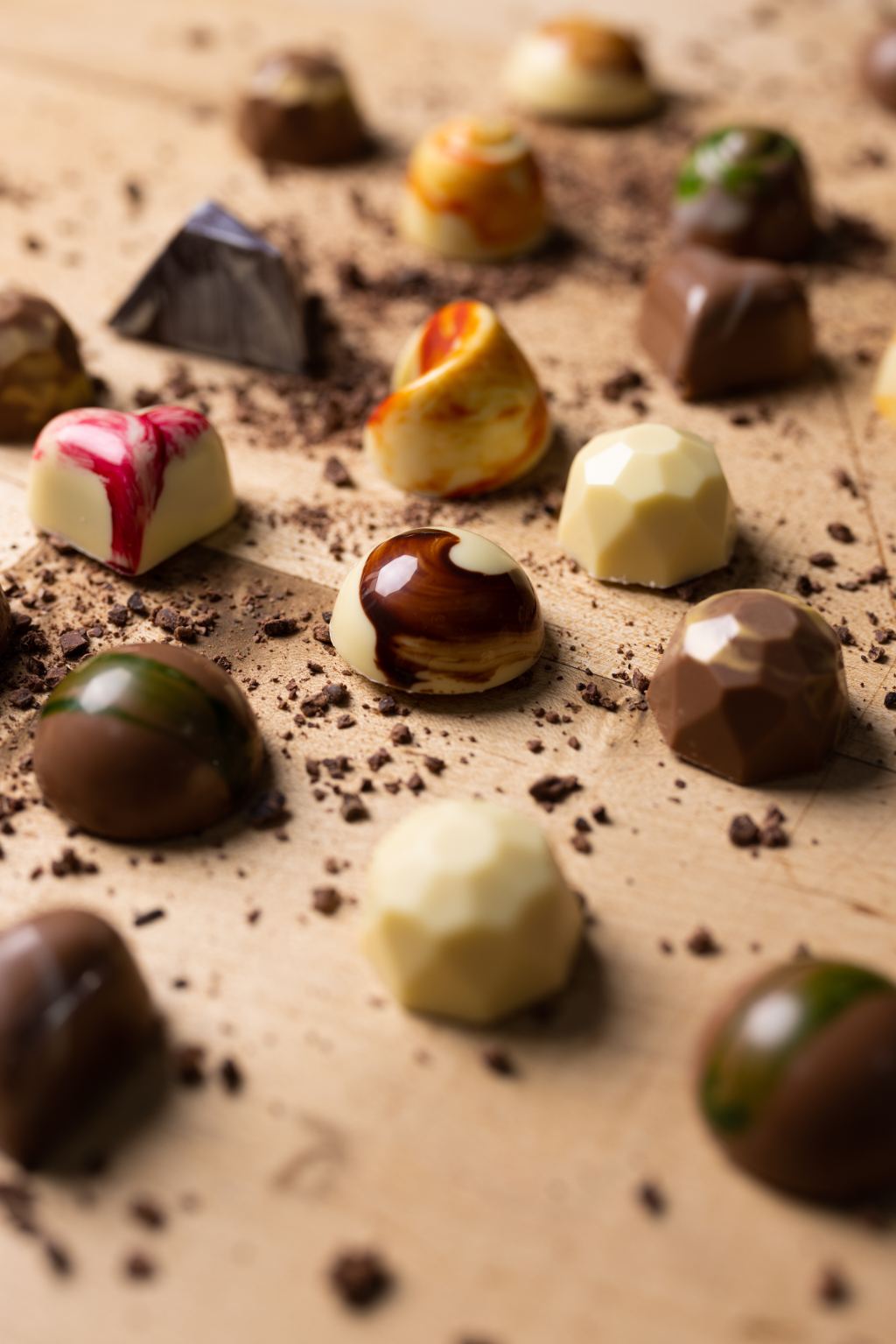 Pralinen handgeschöpft