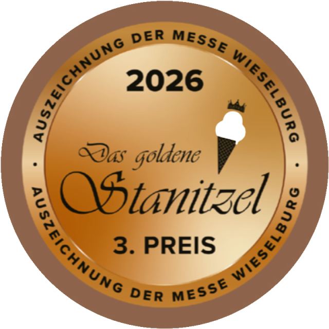Das goldene Stanitzel - 3. Preis Messe Wieselburg 2026